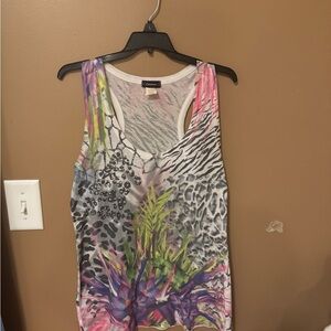 Cocomo Multicolor Animal Print Tank Top